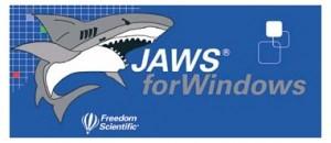Cartoon shark drawing symbolizing the JAWS application